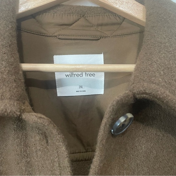 NWT WILFRED FREE Autumn Wool Cropped Shirt Jacket XXL - Picture 2 of 6